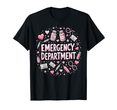 Valentine's Day Emergency Department Nurse - Love in the ER T-Shirt