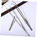 DOITOOL 6pcs Tweezers Stainless Steel for Gardening Bonsai and Industrial Use Curved Fine Tip Flat Wide Tweezers
