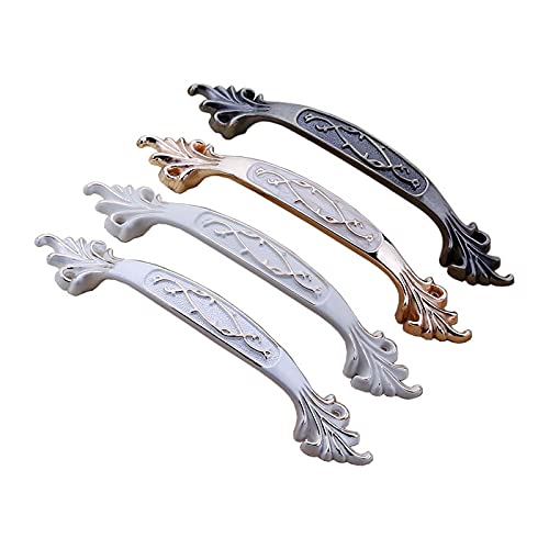 Poignée de tiroir JCAKES en alliage de zinc ambre et ivoire style européen pour meuble (10 pcs)