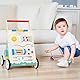 Lauflernwagen holz 10 in 1 Verwendung als Laufwagen Baby Lauflernhilfe Holz mit gummierten Holzrädern und Activity Center Gehfrei Lauflernhilfe Baby Spielzeug für Jungen und Mädchen
