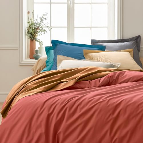 Drap housse 160x200 percale de coton haut de gamme émeraude Passion - 4
