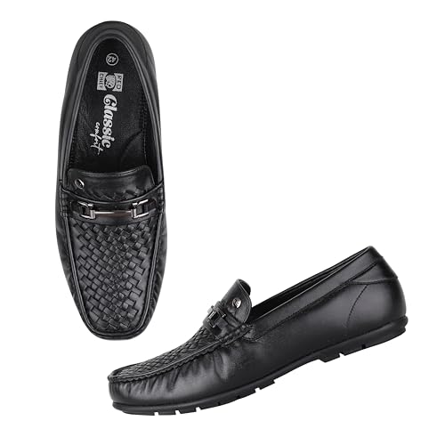 Image of Red Chief Genuine Leather Formal Slip On Shoes for Men