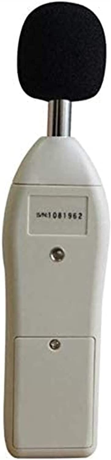 Sonómetro Digital, decibelímetro retroiluminado, portátil, 40-130 dBA, con Nivel de presión Sonora (SPL), medidor de Ruido, Monitor de Volumen de Audio para el hogar y la Oficina.