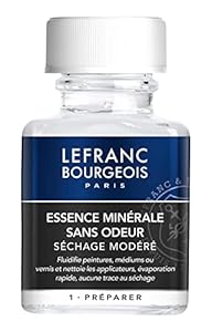 Lefranc Bourgeois Geruchloses Mineralöl Verdünnungsmittel 75 ml