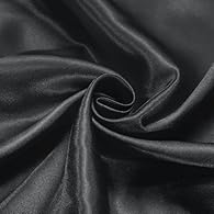 Silk Satin Fabric: Soft satin fabric is made of polyester (satin). The satin fabric is smooth to the touch, with charming and shiny colors, and you can make different satin products according to your needs. Note: Since the satin fabric has no hemming...