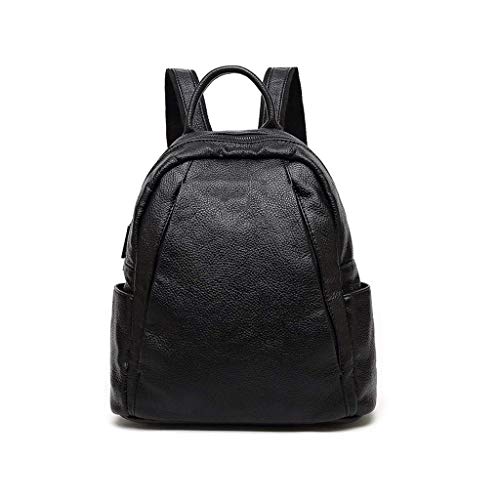 Anti-vol et élégant : le sac à dos en cuir PU noir qui protège vos affaires