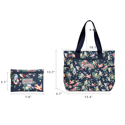 Bolso Tote impermeable para mujer liviano GAENMESN miniatura 5