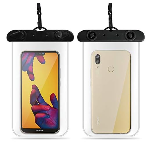 UC-Express vattentät strand skyddshölje för Huawei serie väska mobilfodral utomhus skal, Huawei Y6 II Compact, Ultraklar