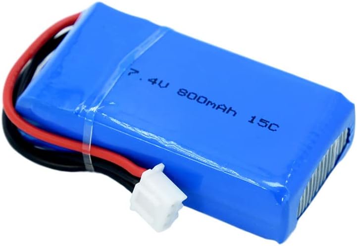 7.4V 2S 800mAh 15C LiPO Battery XH2.54-3P Plug fit for Walkera DEVO F7 7CH Transmitter