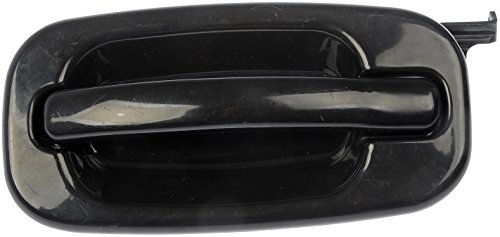 Dorman 80114 Rear Driver Side Exterior Door Handle Compatible with Select Cadillac/Chevrolet/GMC Models, Smooth Black