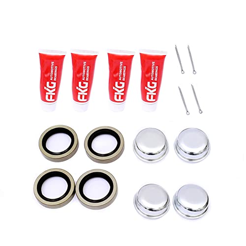 Fkg Trailer Bearing Kit For 1-3/8 Inch To 1-1/16 Inch Tapered Spindles,Set Of 4 #TOP1