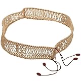 ULTECHNOVO Stahlzungen Trommel Schutzhülle aus Synthetischem Rattan mit Geflochtenem Ätherischem Trommelseil Vintage Dekoration und Trommelzubehör für 12 Zoll Handpan