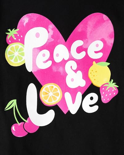 Image of The Children's Place Girls' Short Sleeve Graphic T-shirts (5-Pack)