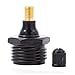 Camco 36133 Black RV Plastic Blow Out Plug with Schrader Valve