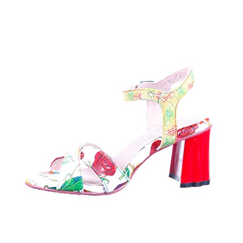 Laura Vita Girl's Open Wedge Sandals Peeptoe3