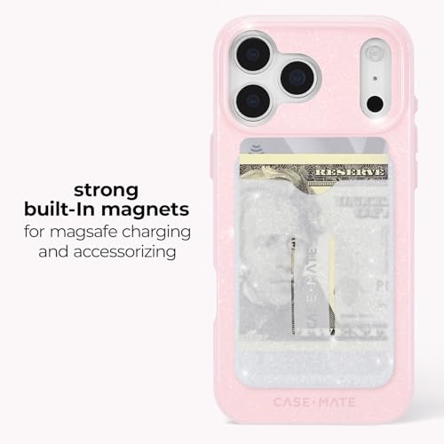 Image of Case-Mate iPhone 17 Pro Max Case - Ballet Pink Twinkle