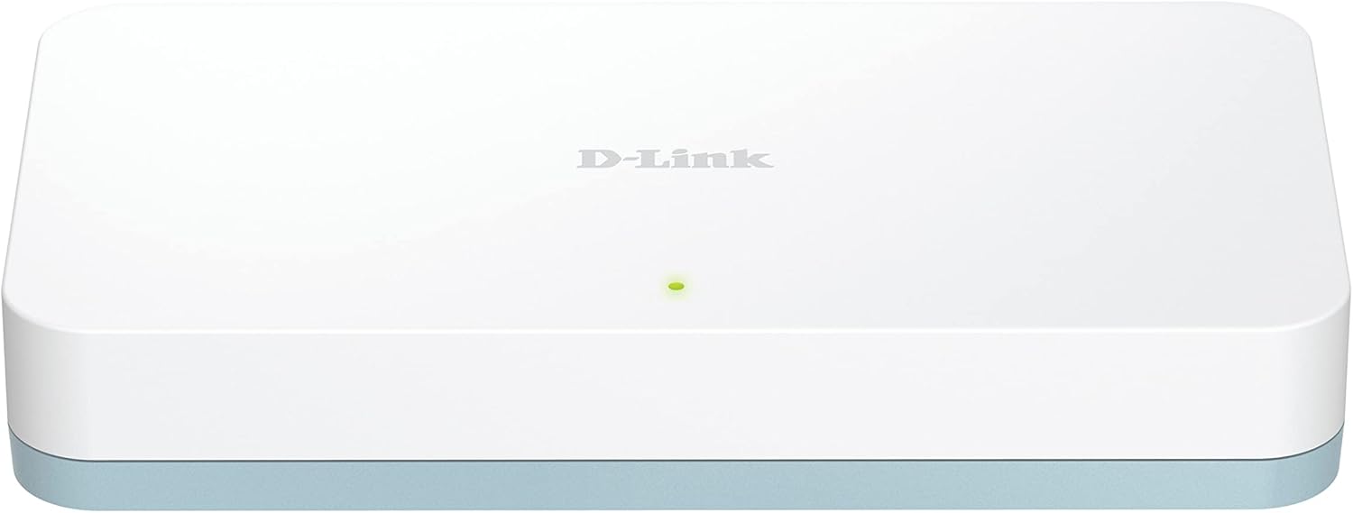 D Link DGS-1008D D-Link 8-Ports 10/100/ 1000Mbps Gigabit Ethernet Unmanaged Desktop Switch (Refurbished)