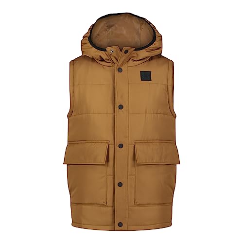 Under Armour Boys' Vest, Zip-up Or Button-up Style, Hooded, Lightweight & Warm
