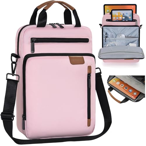 Image of 11inch iPad Carrying Bag,Tablet Bag,Padded Protective Travel Carrying Case for iPad A16 M5 11inch, iPad Pro M4 11 inch, iPad Air M2 5 /4th 10.9 inch, Air 3th 10.5 inch, iPad 10th 10.9 inch, 9 /8 /7th 10.2 (2025-2022)