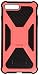iPhone 7 Plus Case, iPhone 8 Plus Case, i-Blason Transformer [Kickstand] [Heavy Duty] [Dual Layer] Combo Holster Cover case with [Locking Belt Swivel Clip] for Apple iPhone 7 Plus 2017 Release(Pink)