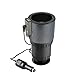 GSS-Sports ball Enfriador de Bebidas Taza Control de Temperatura Taza de café de Viaje 12V Calefacción Taza de Coche Enfriador rápido Refrigerador portátil Bebidas Enfriamiento,Black