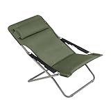 3614210020269 Sedia Sdraio Lafuma Transabed Be Comfort Olive Green