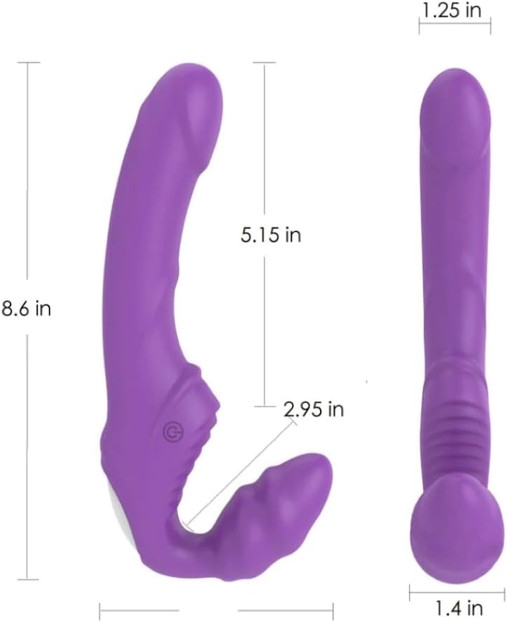 Generic Double Pleasure Strapless Strap-On AR98925, Like a Photo
