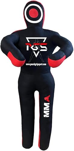 Miniatura 8 de MMA Grappling Dummy Brasileño JIU Jitsu BJJ Saco de boxeo para defensa personal lucha libre Judo Karate Boxeo Lanzamiento Presentación Posición