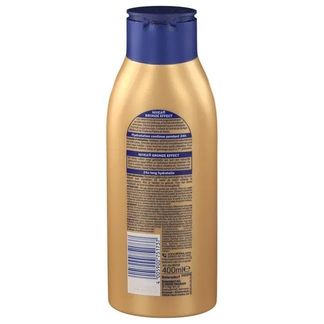 x6 NIVEA Zelfbruiner Bronze Effect Balsam do ciała - Lichte tot Medium Huid - 400 ml