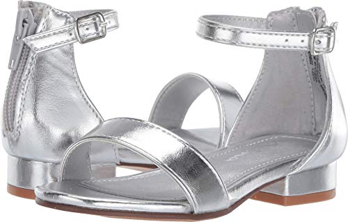 NINA Kids Girl's Hidi-T (Toddler/Little Kid) Silver Metallic 7 Toddler M