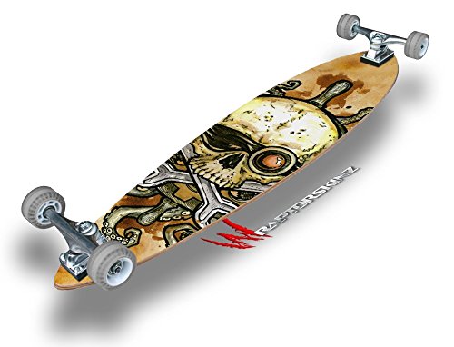 Airship Pirate - Decal Style Vinyl Wrap Skin fits Longboard Skateboards up to 10