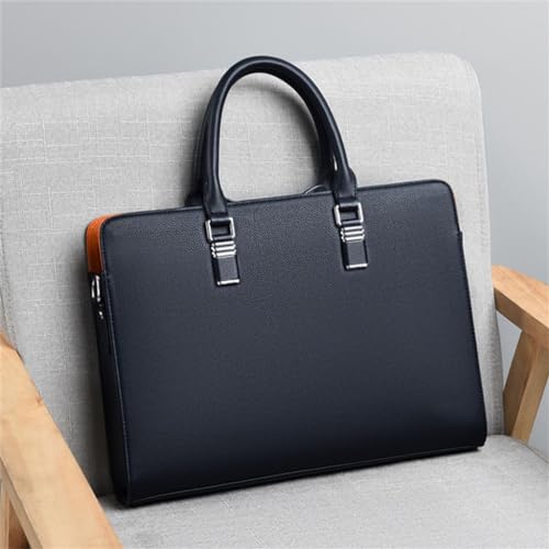 JSEIAJB Men's Shi Handbags Casual Shoulder Crossbody Bags Bags Large Capacity Business Color Collision Briefcase Male Models2