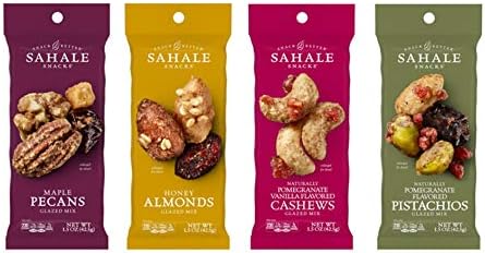 Sahale Snacks Glazed Nut Mix Variety Pack, 1.5 Ounces (Pack of 12)