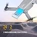 Tomzon D25 RC Drone con cámara 4K, Drone para Principiantes, Posicionamiento de...