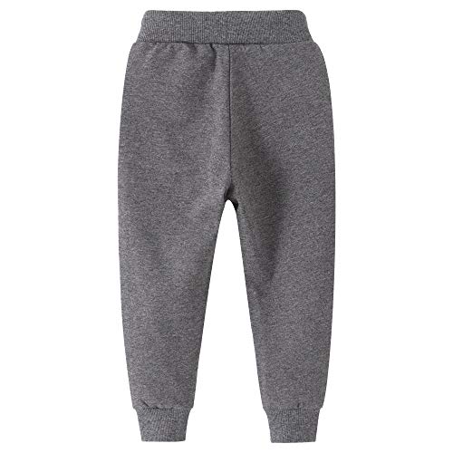 Image of Little Boys Jogger Pants Toddler Boys' Drawstring Elastic Waist Cotton Casual Sweatpants 1PC / 2 PCS Set