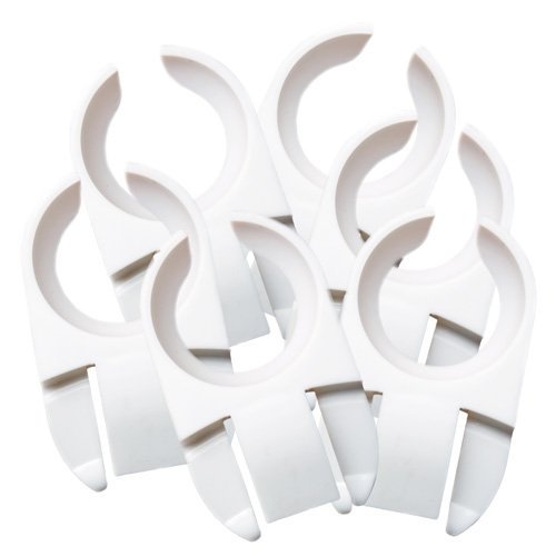 Buy White Plate Clips Wine Glass Holder, Set of 6 Online at Low Prices