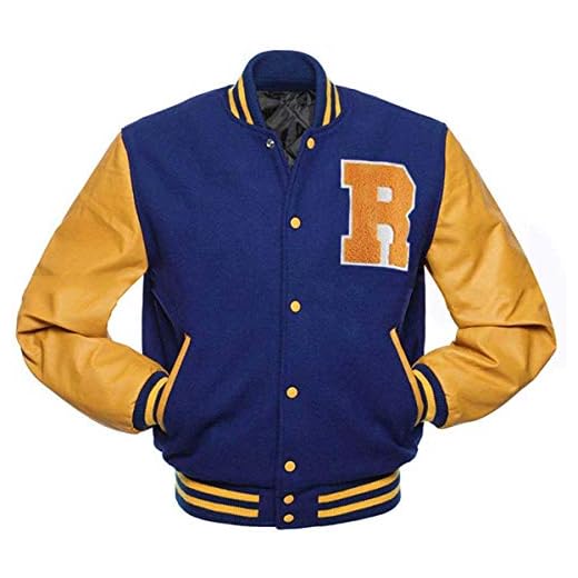 EU Fashions Riverdale Chaqueta de lana y forro polar Archie Andrews KJ APA Varsity Letterman R