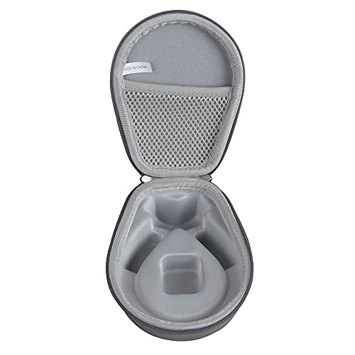 Hermitshell Case for AfterShokz Trekz Air/AfterShokz Aeropex/Titanium Mini/Shokz OpenRun Pro/SHOKZ OpenRun Pro 2 Open Ear Wireless Bone Conduction Headphones AS650 / AS800 (Grey)