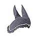 Equinavia Nord Ear Net - Gray/Black - Horse