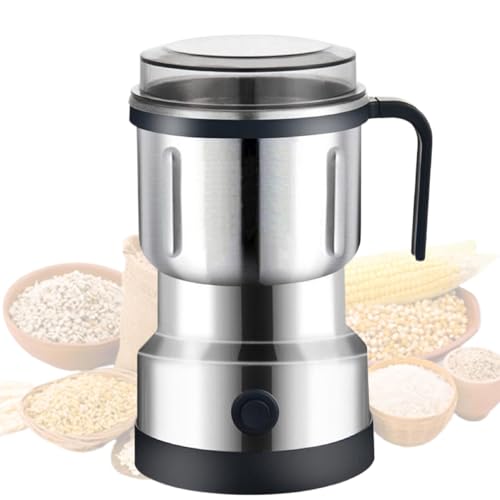 Acunny Mulino per cereali,Mulino per cereali | Mulino elettrico mulino a grano portatile mulino per freddo