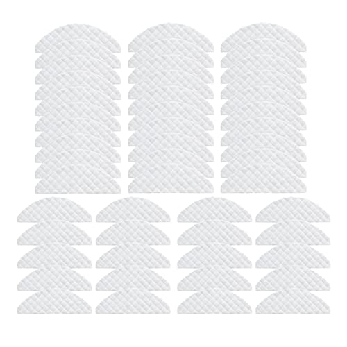 SSDMJ 50pcs MOPS Paños Toallitas Desechables Piezas Accesorios Ajustar VÍSPERA Plus Robot Cleaner Sweeper