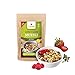 Lizza Low Carb Muesli Rote Beere | Ohne Zuckerzusatz | Bis zu 83% weniger Kohlenhydrate | Bio, Glutenfrei, Vegan | Protein- & Ballaststoffreich | Frühstück | Laktosefrei | 1 x 550 g | 11 Portionen