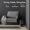Vornado STRATA 8T Oscillating Table Fan with Remote, Energy Efficient DC Motor, Removable Grille, Pivoting Head, 10 Electric Fan Speeds, Quiet Operation, Versatile Fan for Bedroom & Home