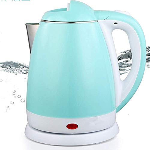 Tetera eléctrica de acero inoxidable con doble capa antivuelco miniatura 3