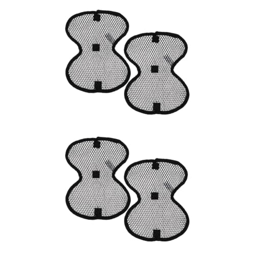 MUCKLILY 2 Juegos Kit De Almohadillas Interiores Universales para Motocicleta para Scooter De Cross Guantes De Motociclista para Hombre Almohadillas De Red 2 Piezas * 2
