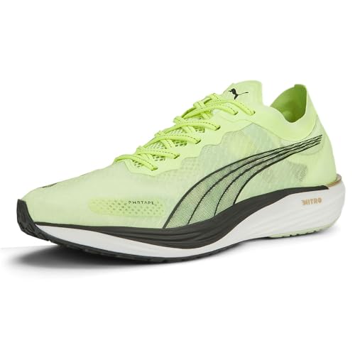 PUMA Mens Liberate Nitro 2 Run 75 Running Sneakers Shoes - Yellow2