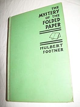 Hardcover The Mystery of the Folded Paper (Front Page Mysteries, Third Series) Book