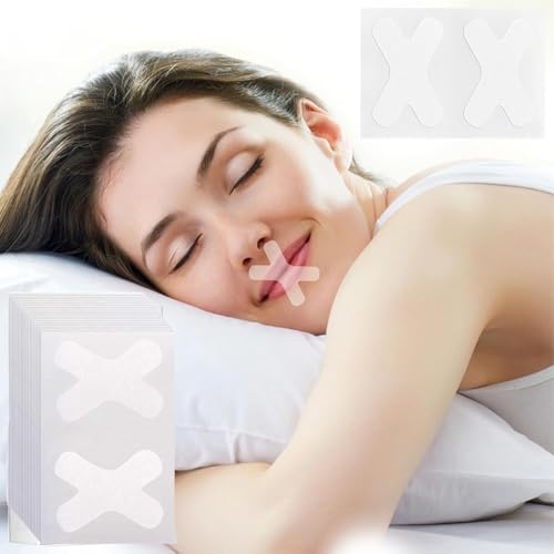 Image of BOGOTA 60 Pcs Sleep Strips Anti Snoring Mouth Tape for Sleeping Strips Anti Snoring Devices Advanced Stop Snoring Mouth Tape for Better Nose Breathing Mouth Closing Tape Sleep Aids Snoring Reduction