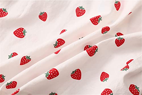 Mud Kingdom Little Girls Button Down Shirt Peter Pan Collar Embroidered Heart Love White 5T #TOP6