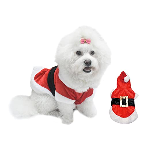 Christmas Dog Clothes for Dogs Chihuahua Winter Dog Christmas Costume Pet Clothes Warm Pet Cat Hoodie Coat Clothing
